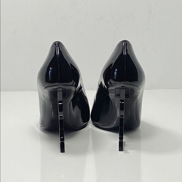 Saint Laurent Opyum Point-Toe Patent Leather Pumps size 36.5 - Picture 6 of 12